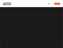 Tablet Screenshot of campusbound.com